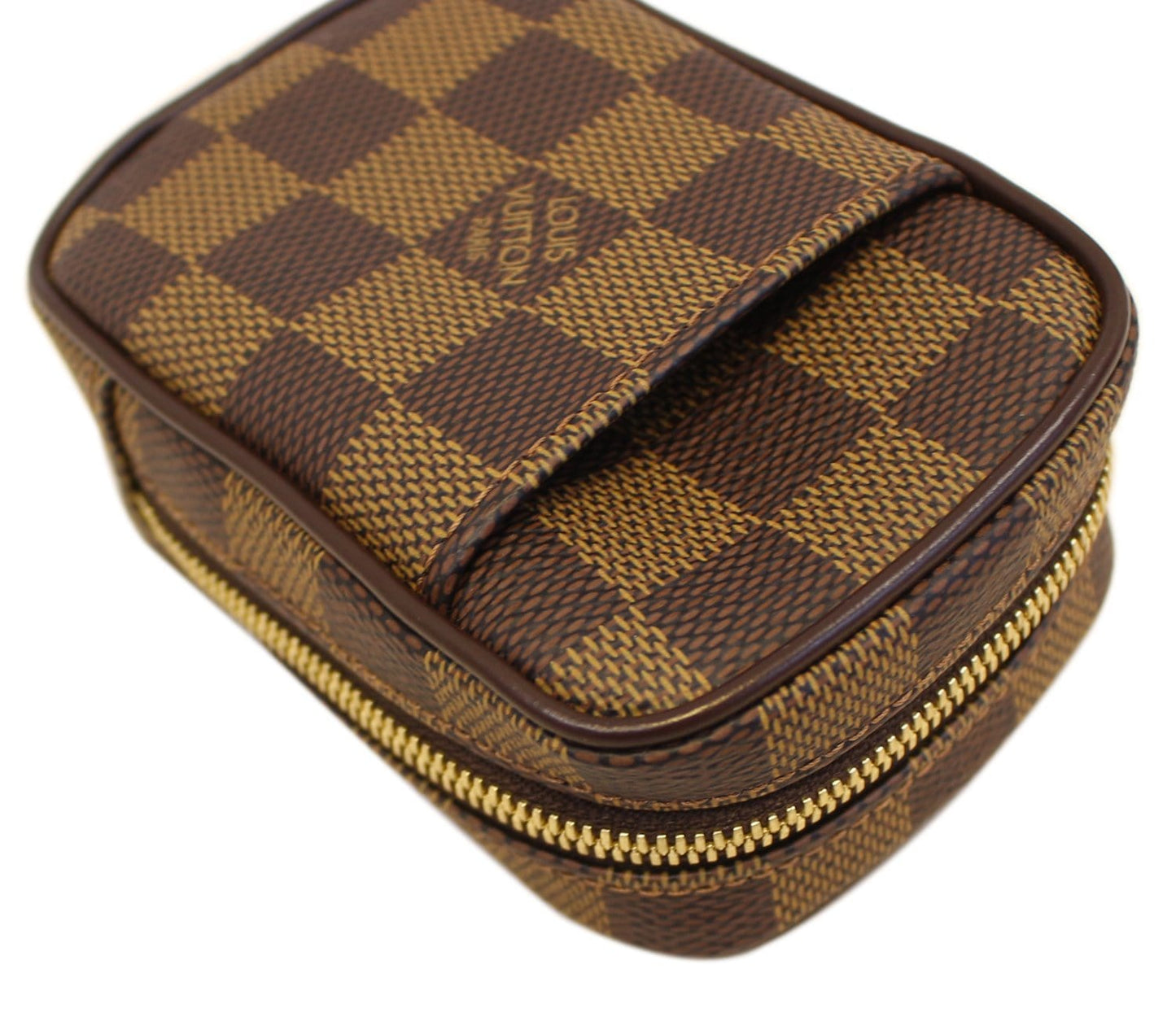 LOUIS VUITTON Damier Ebene Etui Okapi PM Shoulder Pouch
