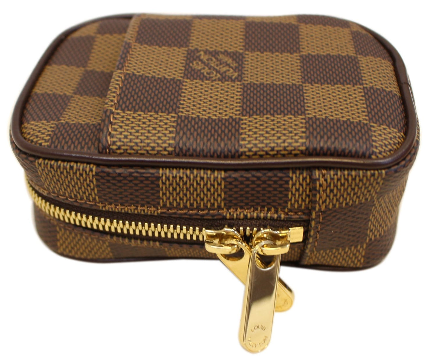 LOUIS VUITTON Damier Ebene Etui Okapi PM Shoulder Pouch