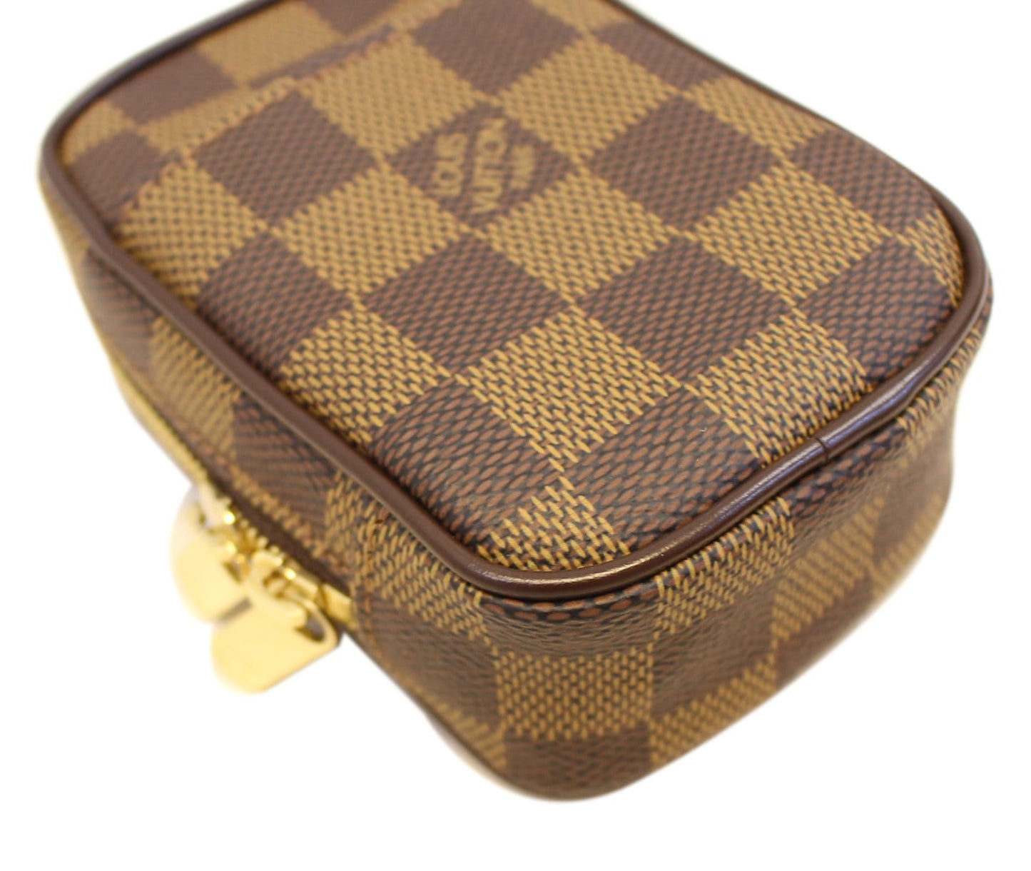 LOUIS VUITTON Damier Ebene Etui Okapi PM Shoulder Pouch