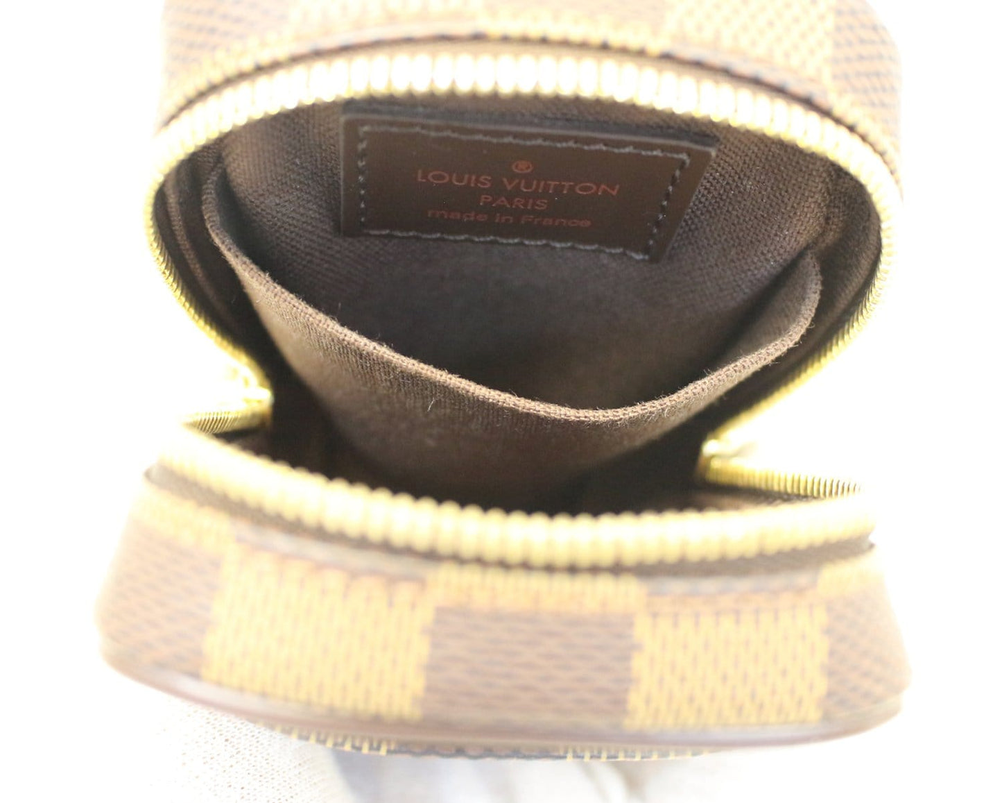 LOUIS VUITTON Damier Ebene Etui Okapi PM Shoulder Pouch