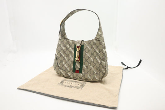 Gucci x Balenciaga Jackie in GG Supreme Canvas