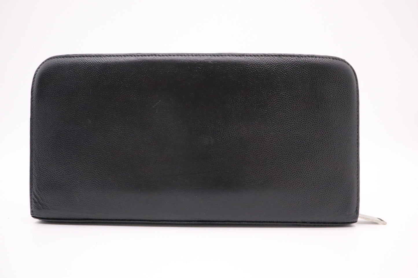YSL Saint Laurent Organizer in Black Studded Leather