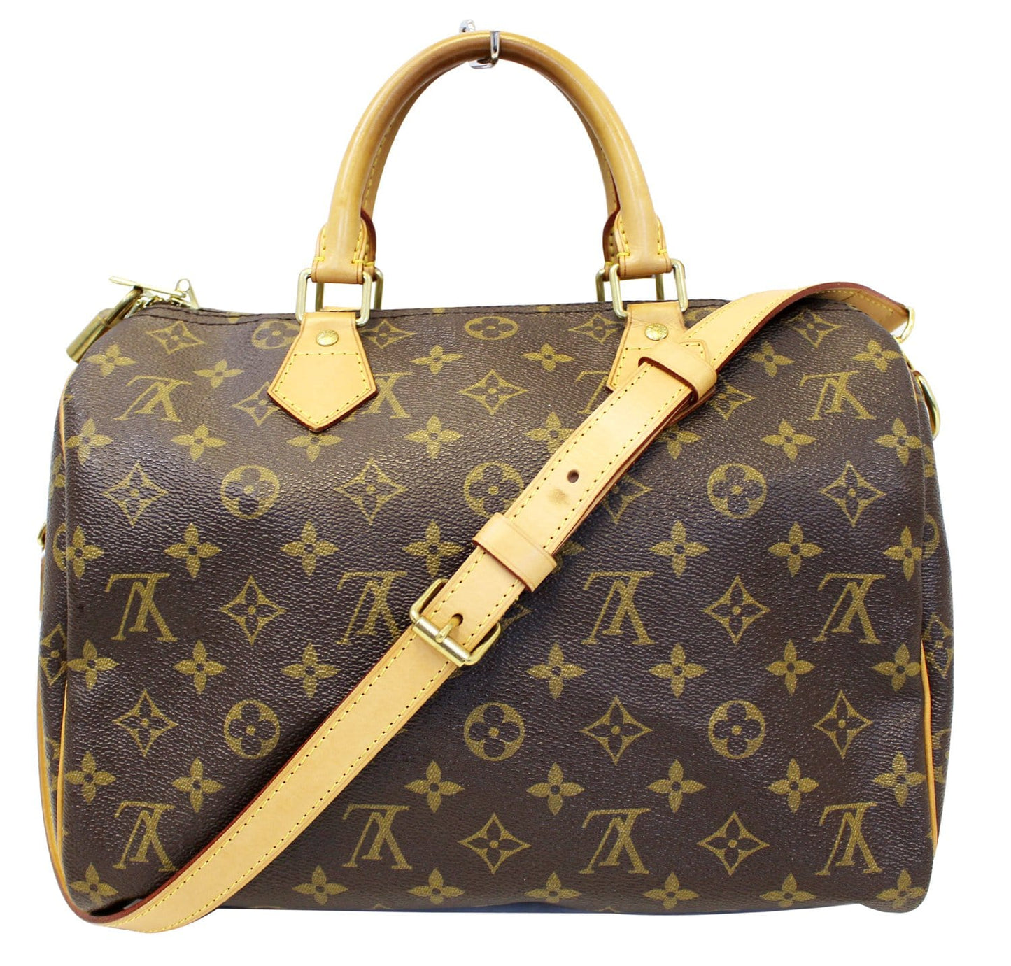 LOUIS VUITTON Monogram Canvas Bandouliere Speedy 30 Bag