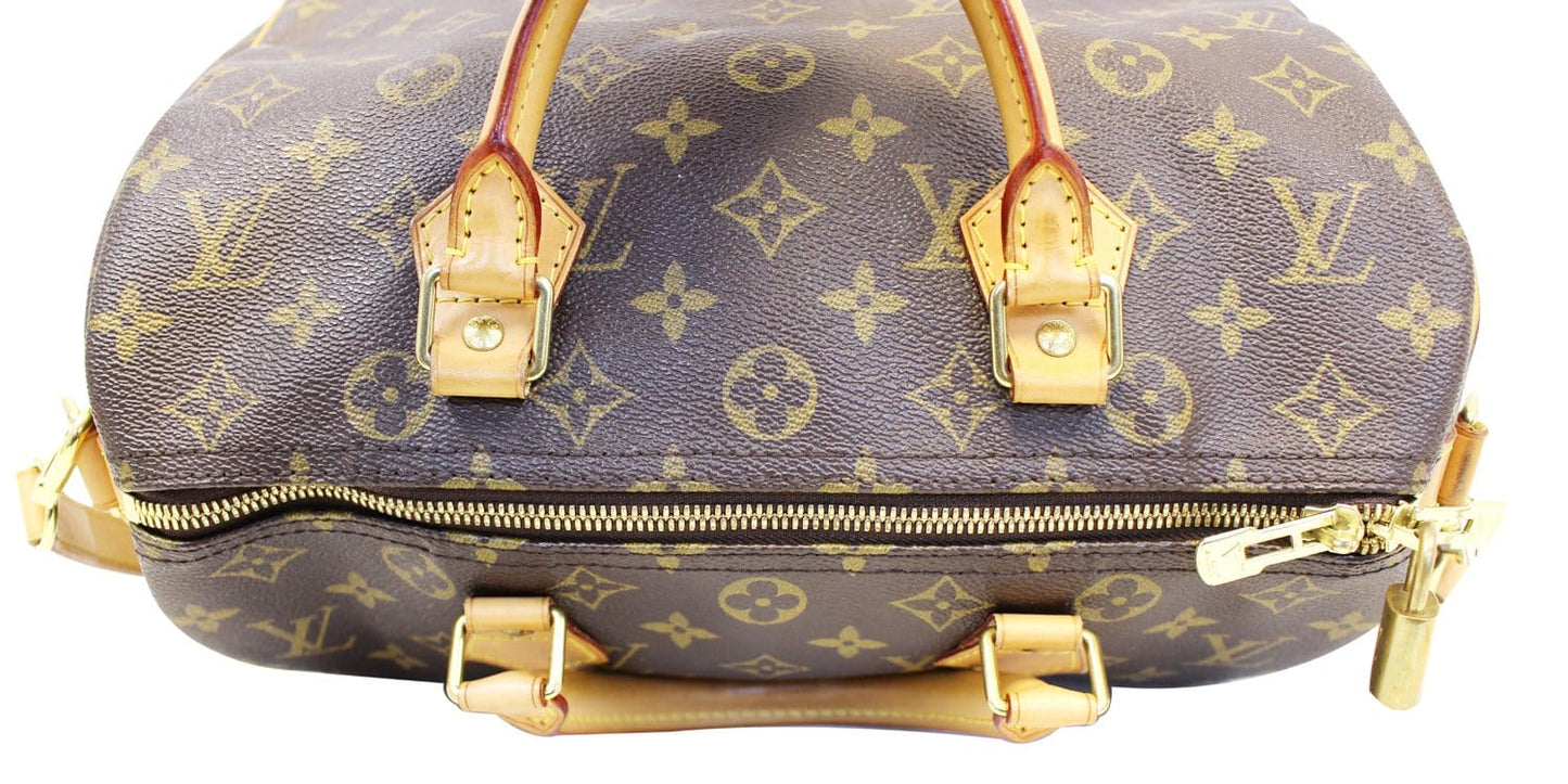 LOUIS VUITTON Monogram Canvas Bandouliere Speedy 30 Bag