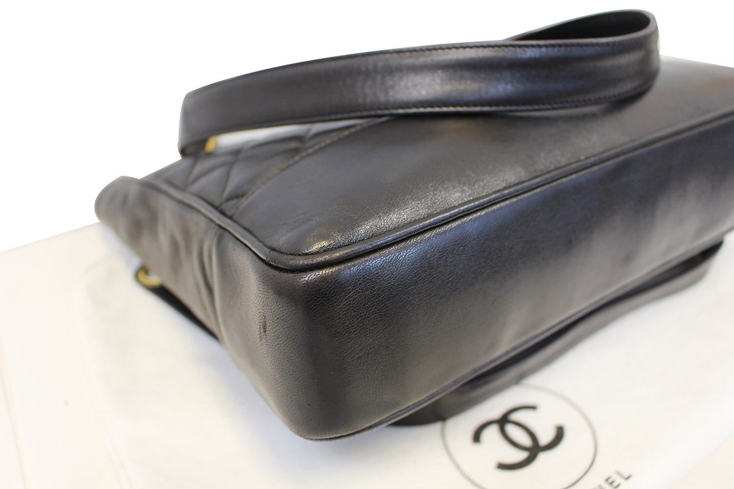 CHANEL  Chain Black Shoulder Bag