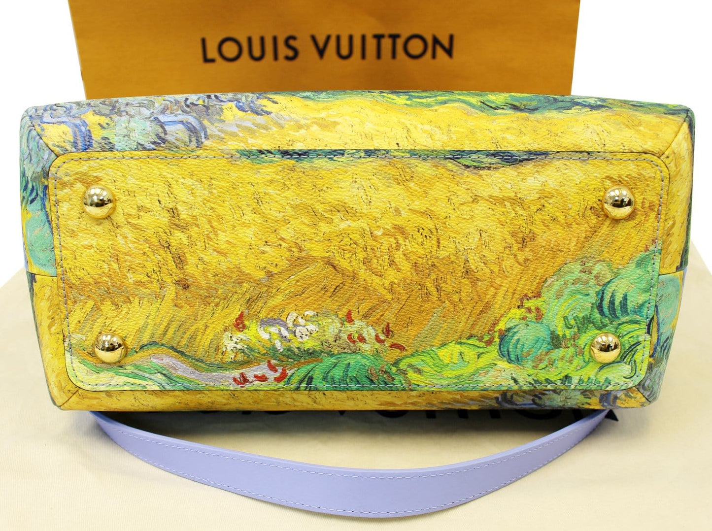 LOUIS VUITTON Montaigne MM Van Gogh Masters LV X Koon Shoulder Bag
