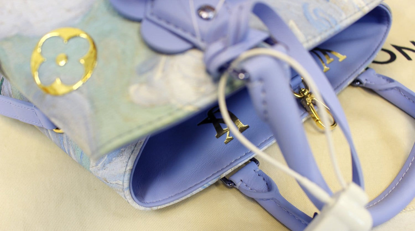 LOUIS VUITTON Montaigne MM Van Gogh Masters LV X Koon Shoulder Bag