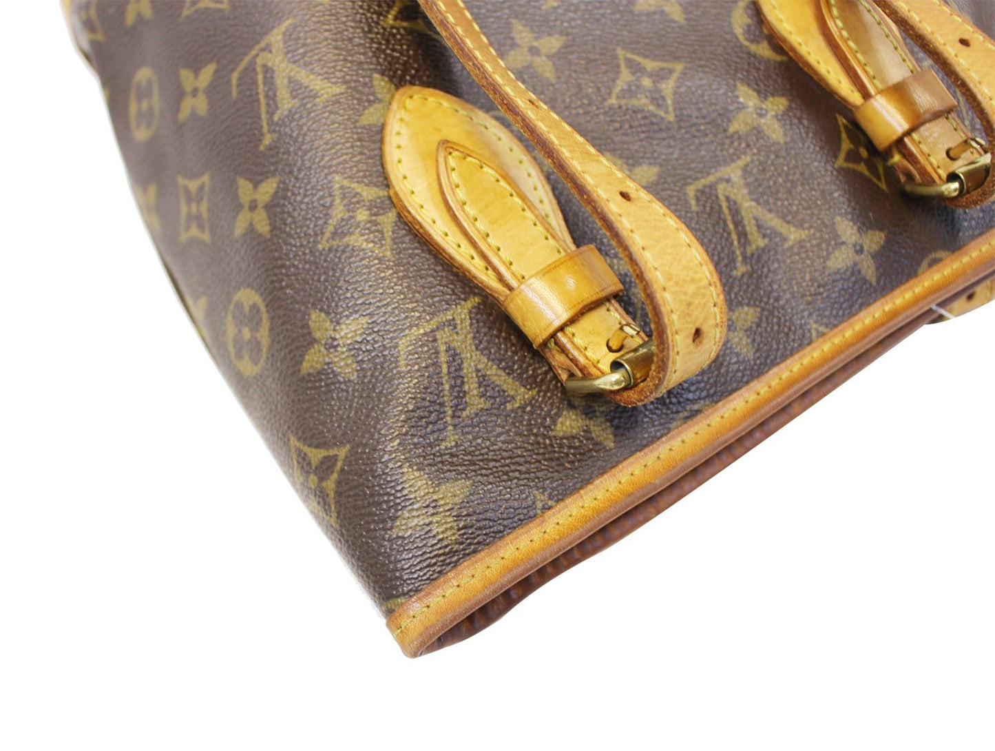 LOUIS VUITTON Monogram Canvas Petit Bucket Shoulder Bag