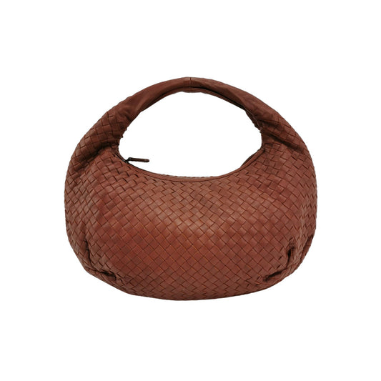 Bottega Veneta Belly Hobo Intrecciato Burgundy Nappa Leather Medium