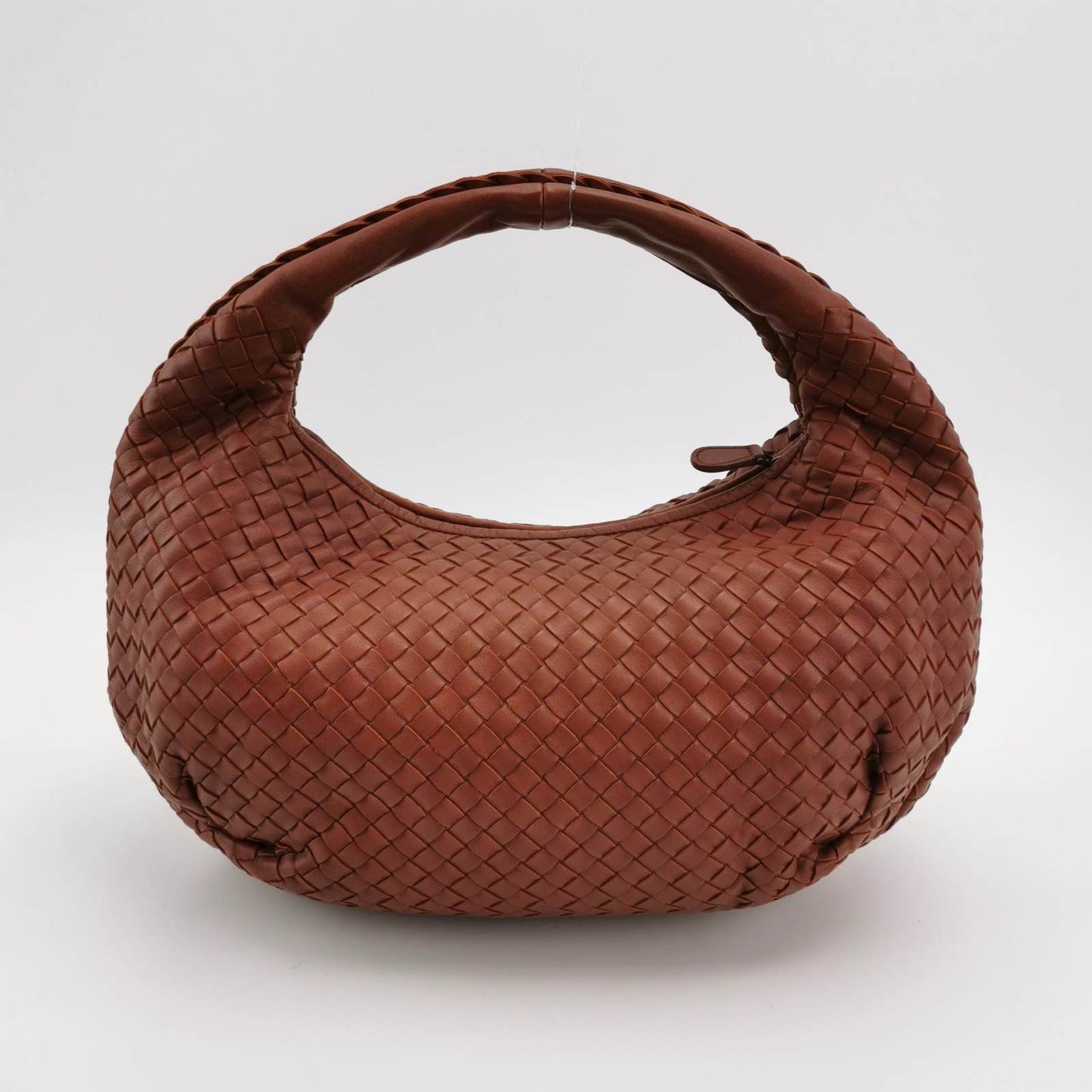 Bottega Veneta Belly Hobo Intrecciato Burgundy Nappa Leather Medium