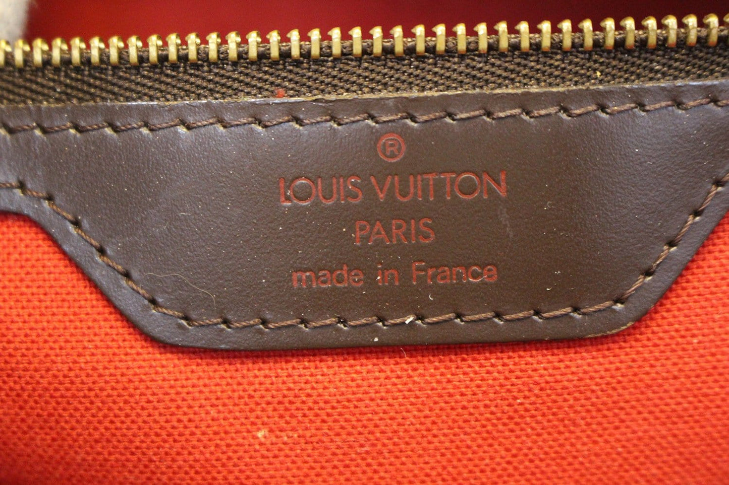 LOUIS VUITTON Damier Ebene Chelsea Large Shoulder Bag