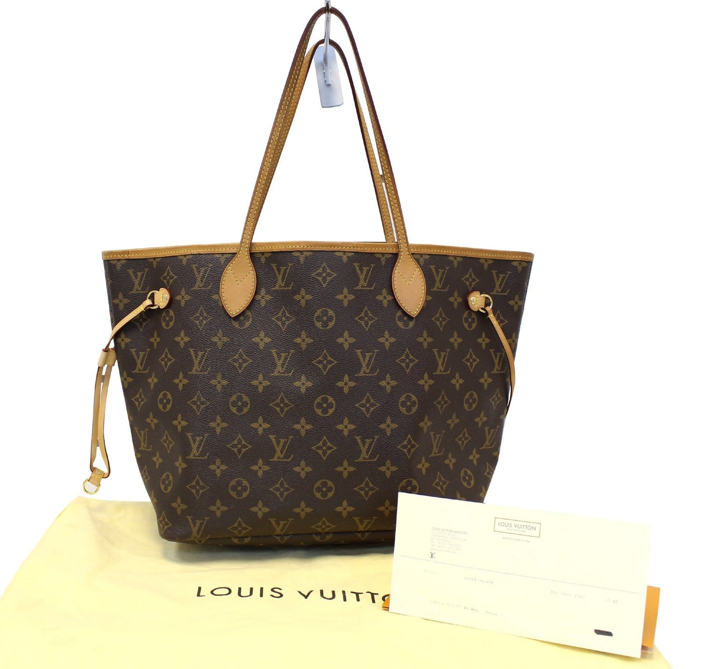 LOUIS VUITTON Monogram Canvas Neverfull MM Shoulder Bag