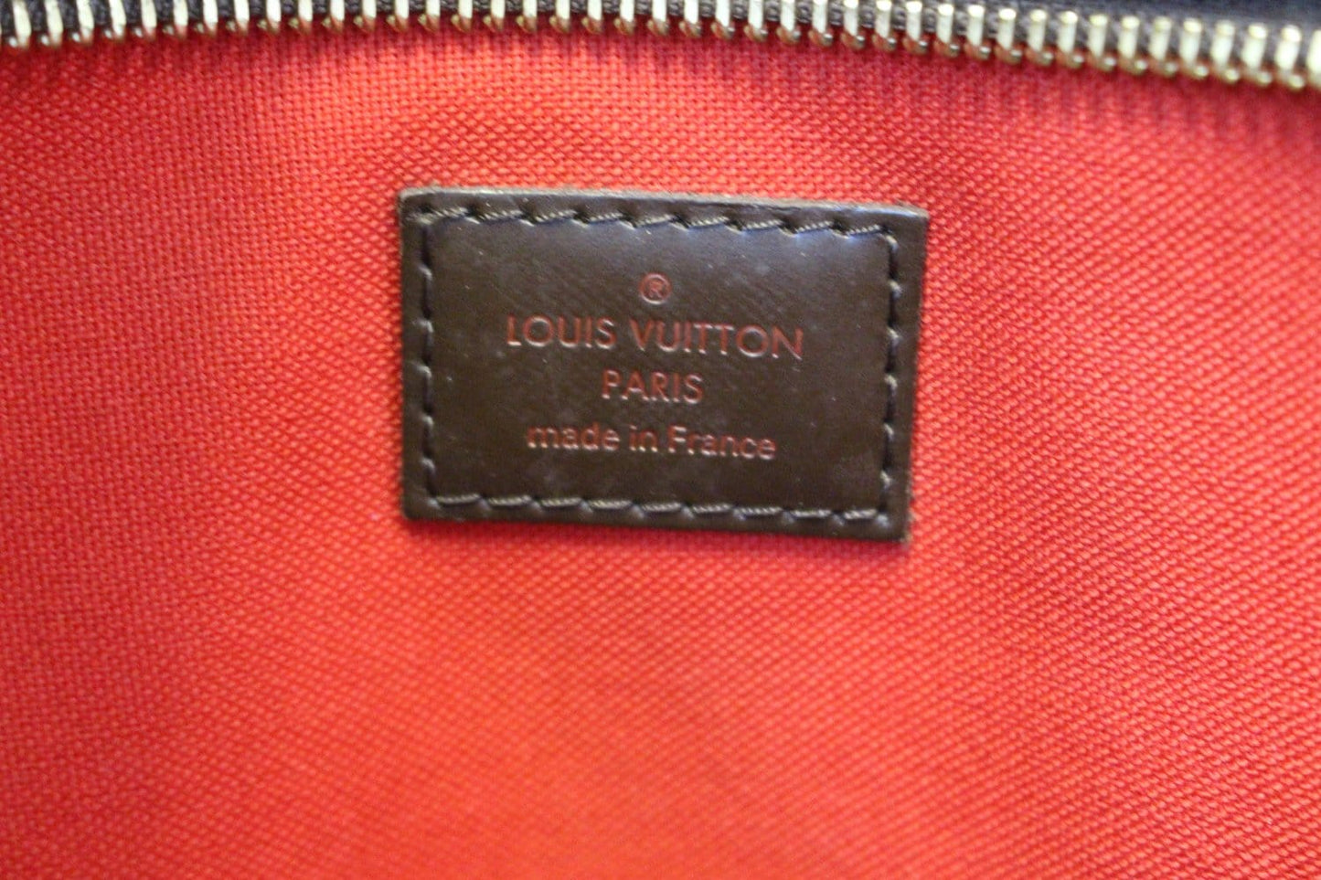 Louis Vuitton Bloomsbury GM Damier Ebene Shoulder Handbag