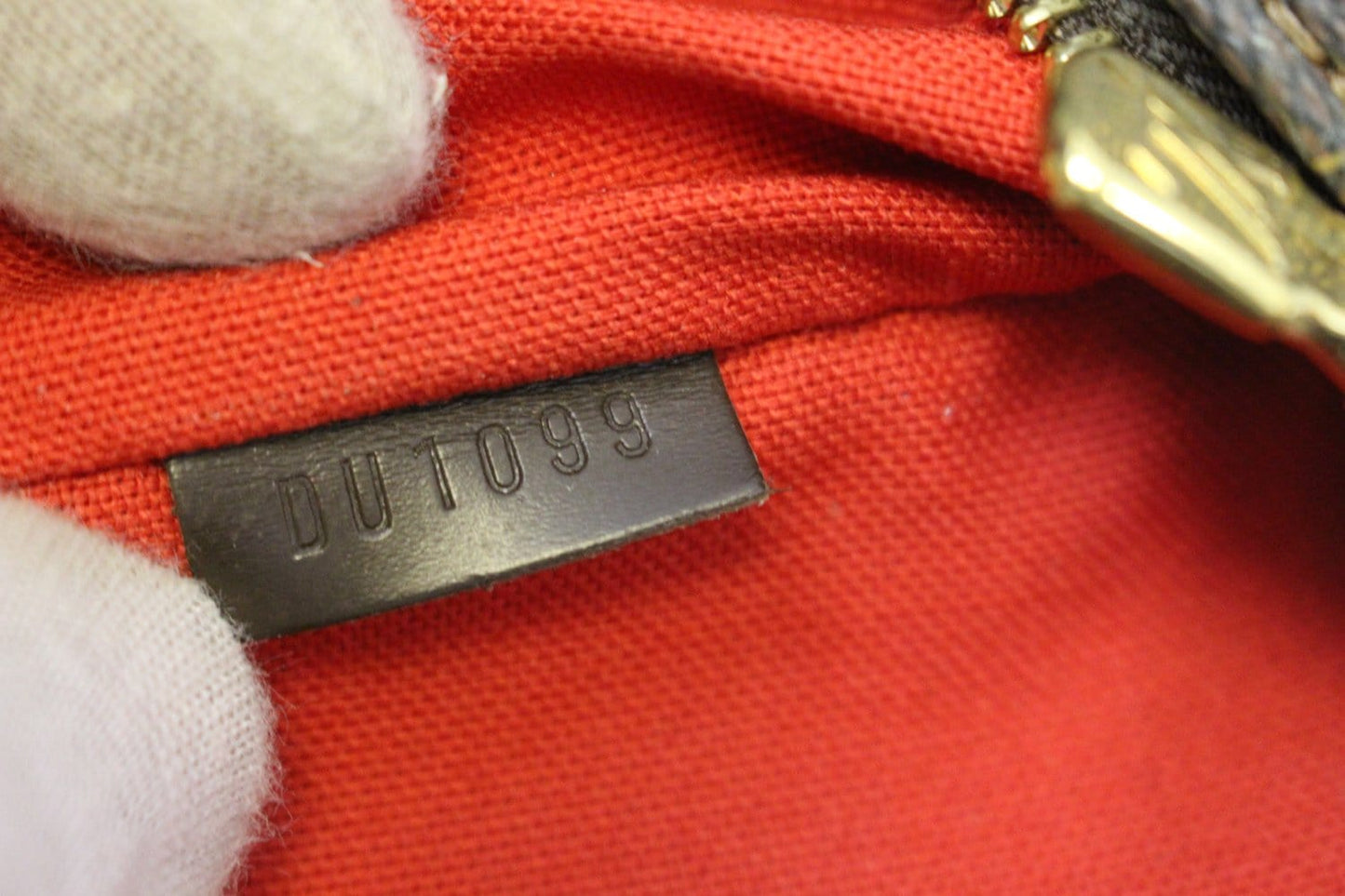 Louis Vuitton Bloomsbury GM Damier Ebene Shoulder Handbag