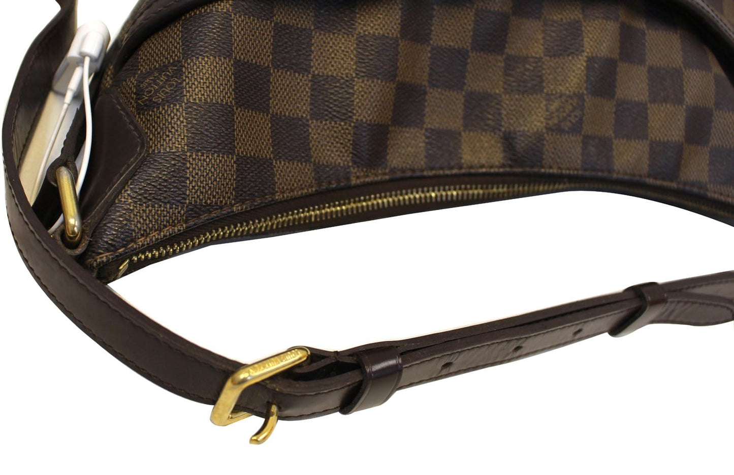 Louis Vuitton Bloomsbury GM Damier Ebene Shoulder Handbag