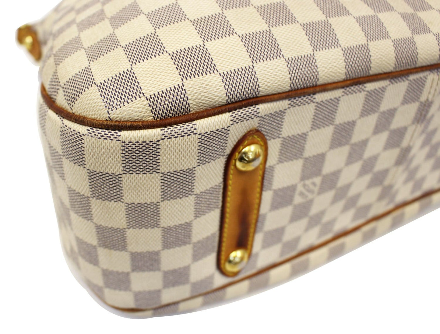 LOUIS VUITTON Damier Azur Siracusa GM Shoulder Handbag