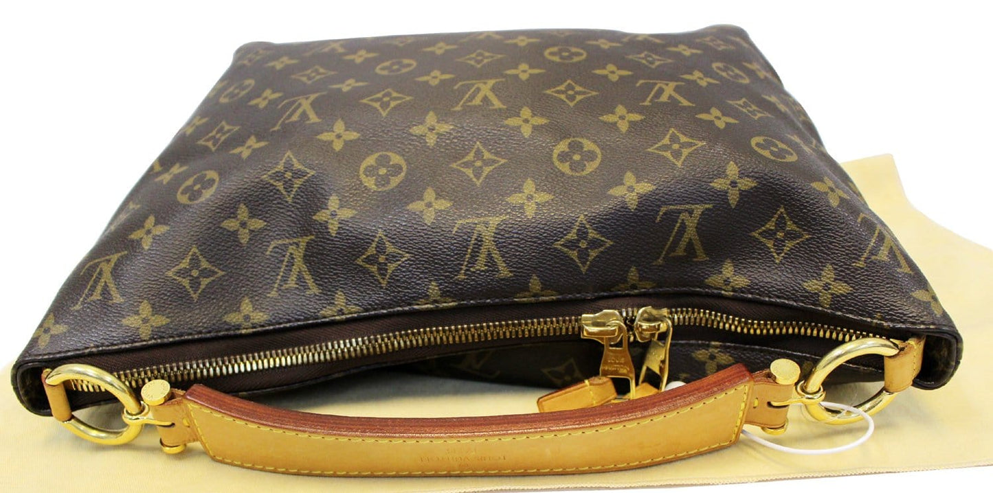 LOUIS VUITTON Monogram Canvas Sully PM Shoulder Bag
