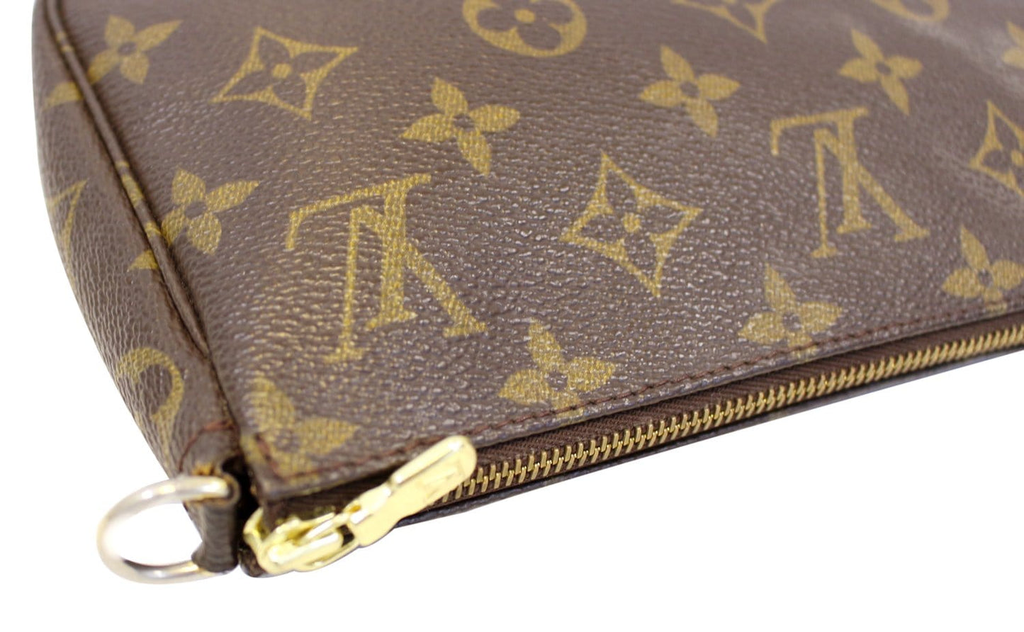 LOUIS VUITTON Pouch Monogram Canvas Pochette Accessoires Long Strap