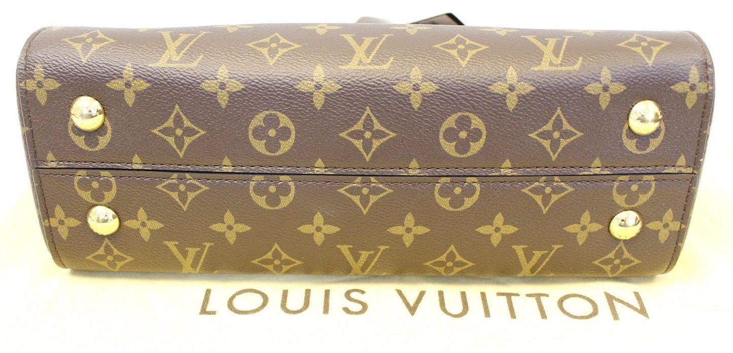 LOUIS VUITTON Monogram Canvas Cluny MM Shoulder Bag