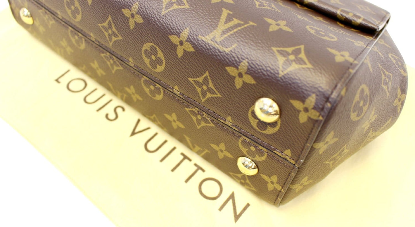 LOUIS VUITTON Monogram Canvas Cluny MM Shoulder Bag