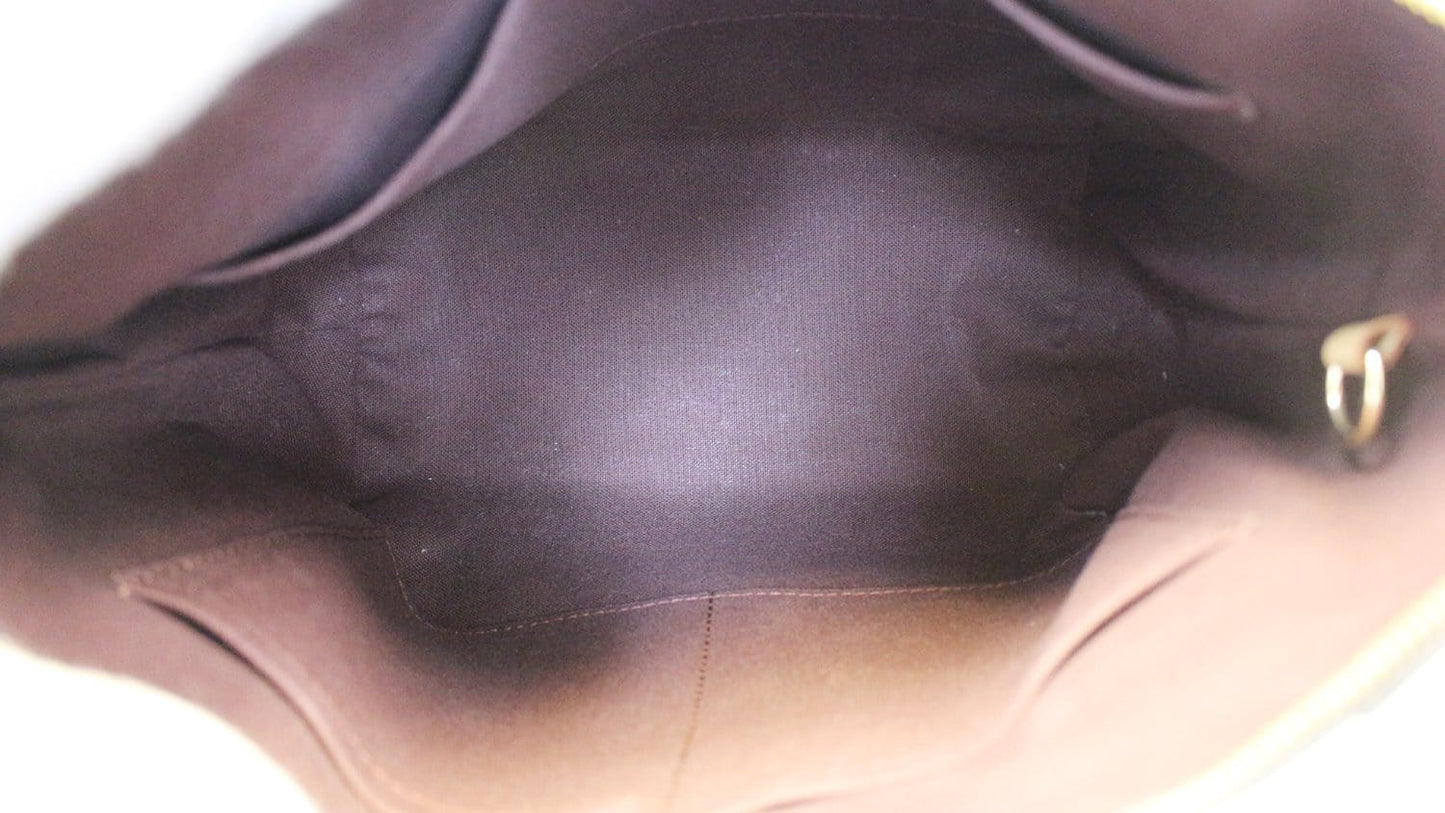 LOUIS VUITTON Monogram Canvas Brown Turenne PM Shoulder Bag