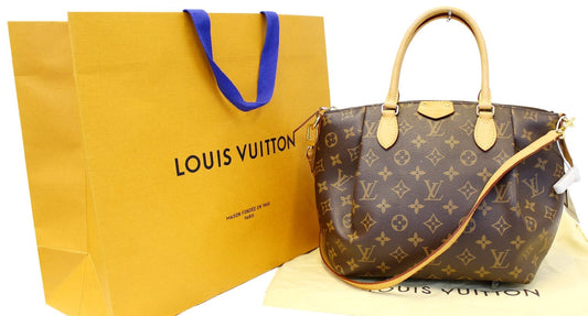 LOUIS VUITTON Monogram Canvas Brown Turenne PM Shoulder Bag