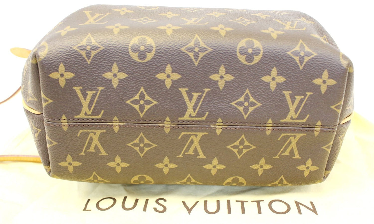 LOUIS VUITTON Monogram Canvas Brown Turenne PM Shoulder Bag
