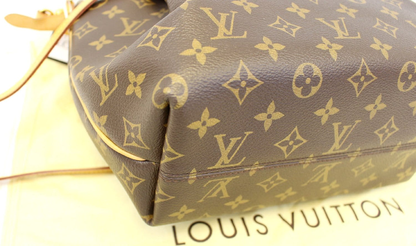 LOUIS VUITTON Monogram Canvas Brown Turenne PM Shoulder Bag