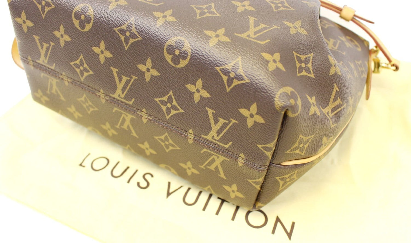 LOUIS VUITTON Monogram Canvas Brown Turenne PM Shoulder Bag