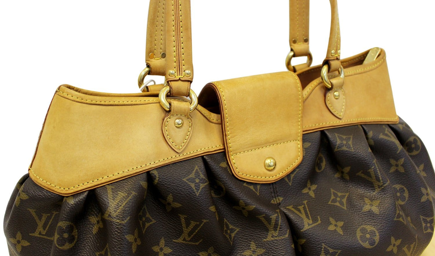 Louis Vuitton Monogram Canvas Boetie MM Shoulder Handbag