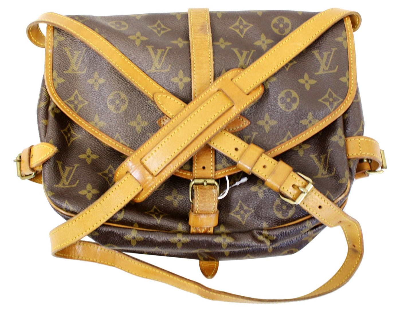 LOUIS VUITTON Monogram Canvas Saumur 30 Shoulder Bag
