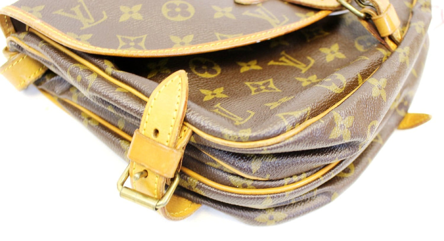 LOUIS VUITTON Monogram Canvas Saumur 30 Shoulder Bag