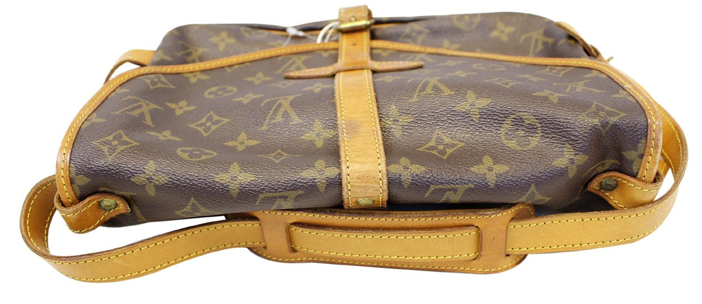 LOUIS VUITTON Monogram Canvas Saumur 30 Shoulder Bag