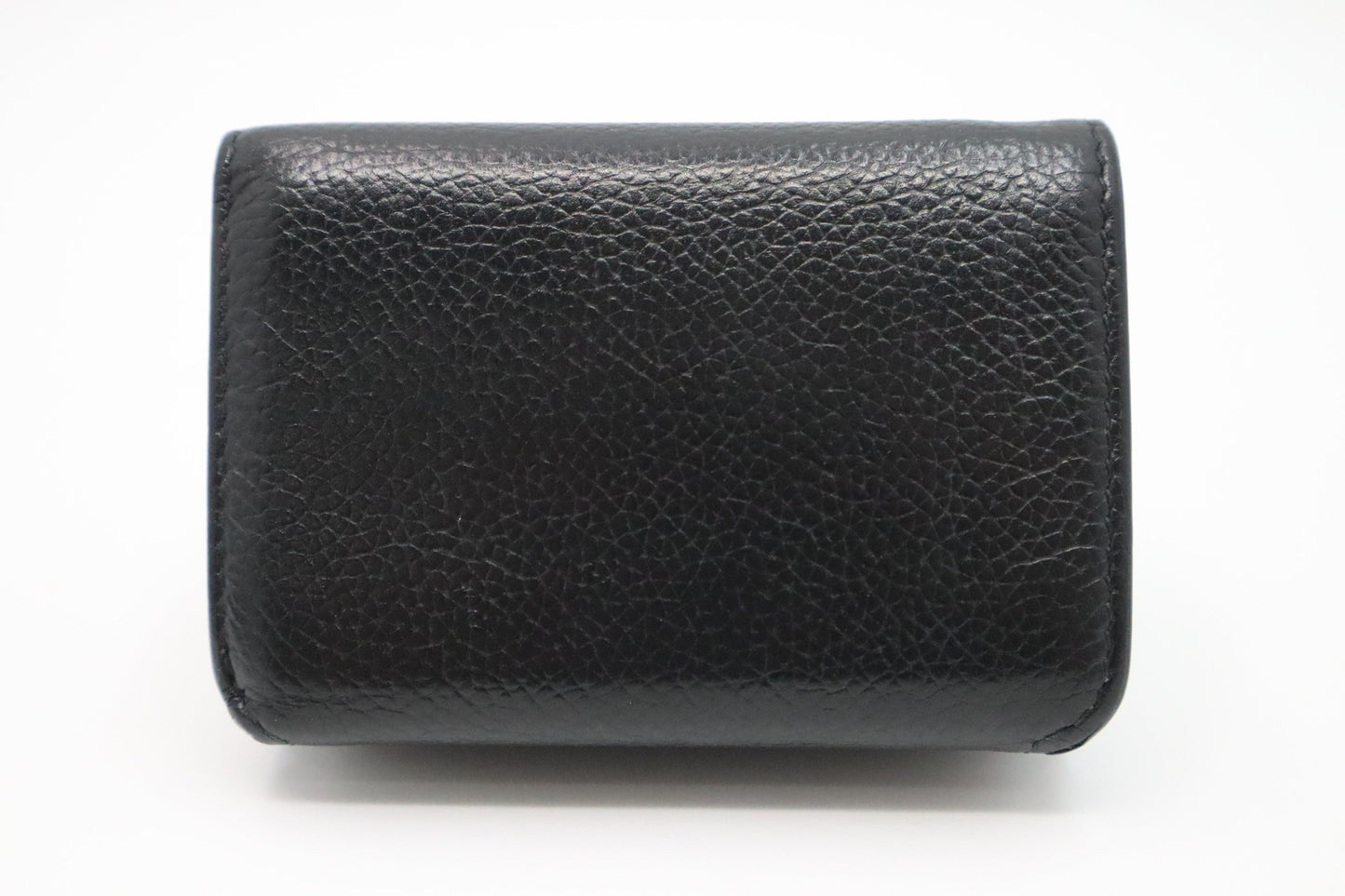Balenciaga Compact Wallet in Black Leather