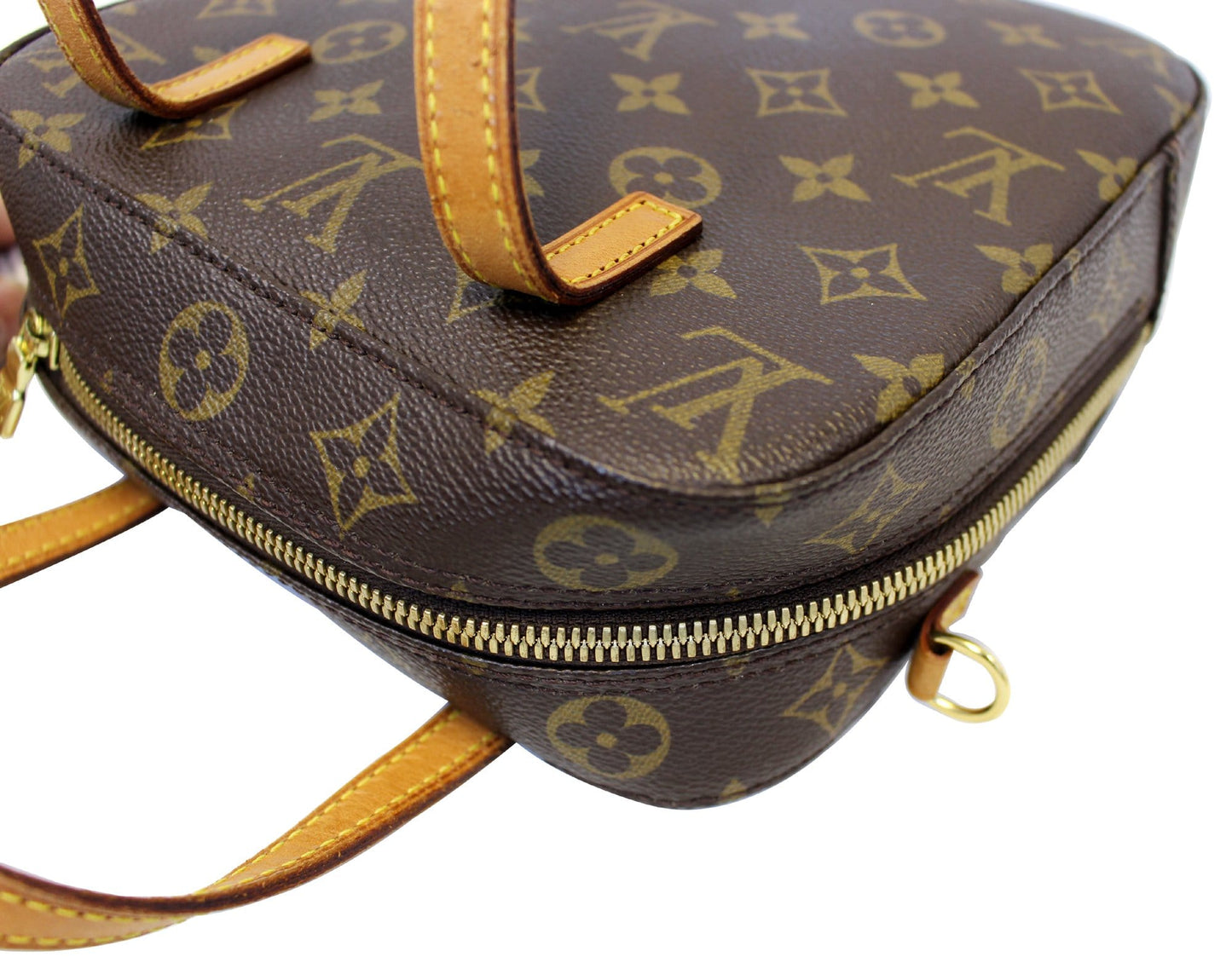 LOUIS VUITTON Monogram Canvas Spontini 2way Hand Shoulder Bag