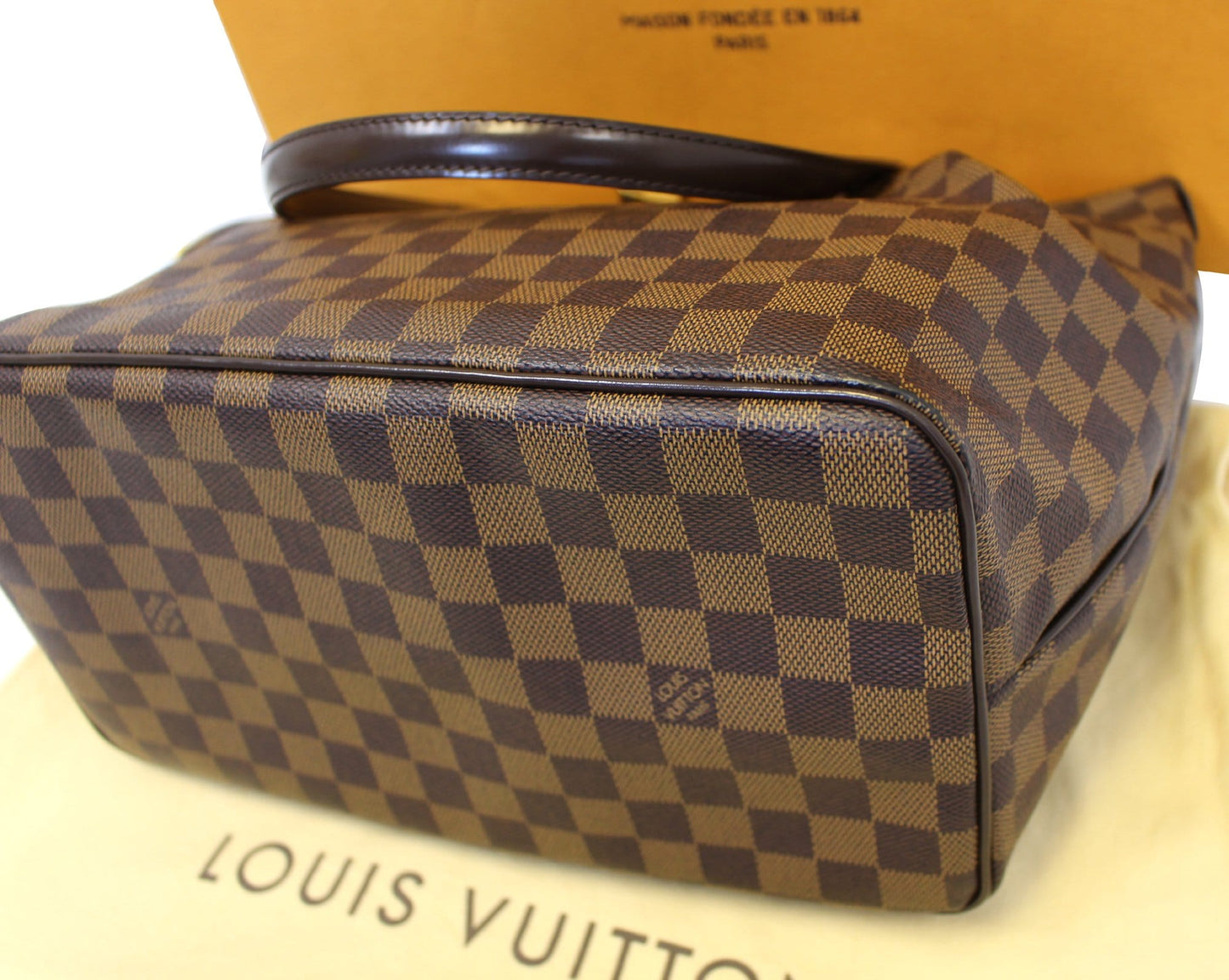 Louis Vuitton Damier Ebene Westminster GM Tote Shoulder Handbag
