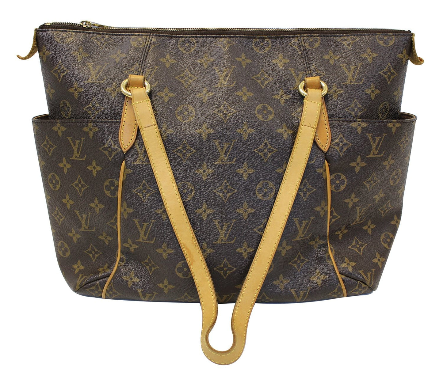 LOUIS VUITTON Shoulder Bag  Monogram Canvas Totally MM Brown
