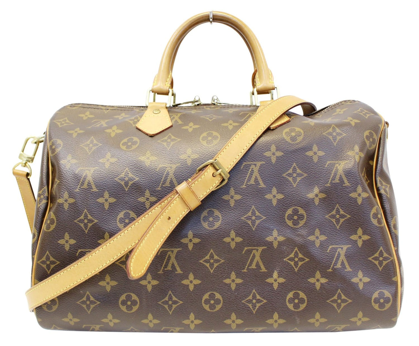 Louis Vuitton Monogram Canvas Speedy 35 Bandouliere Bag