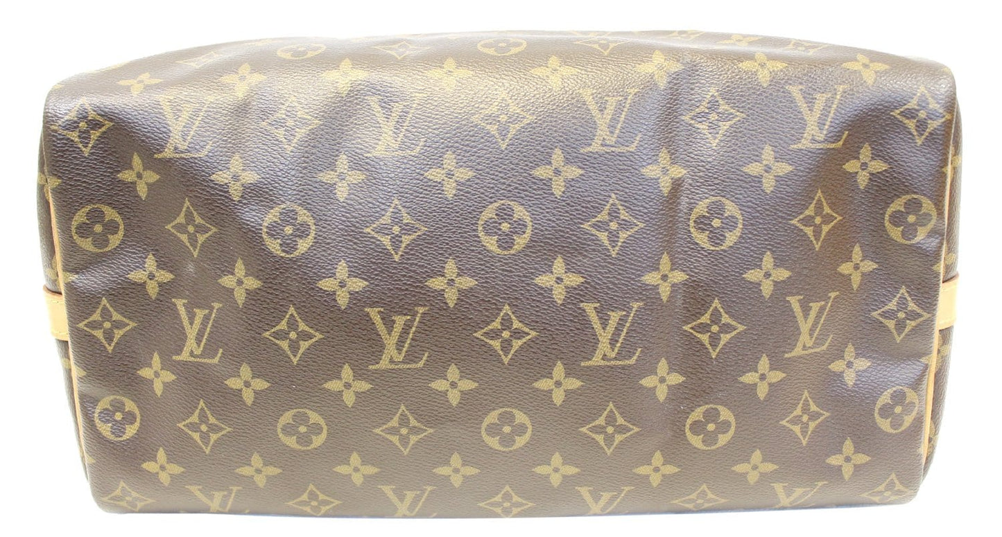 Louis Vuitton Monogram Canvas Speedy 35 Bandouliere Bag