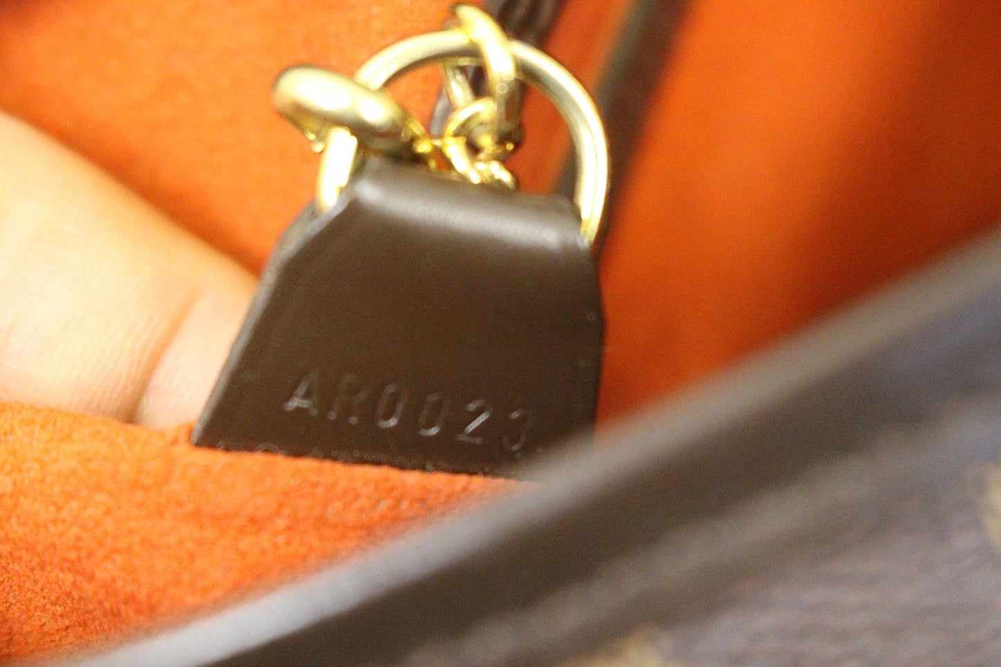 LOUIS VUITTON Damier Ebene Bucket Large Special Order Shoulder Bag