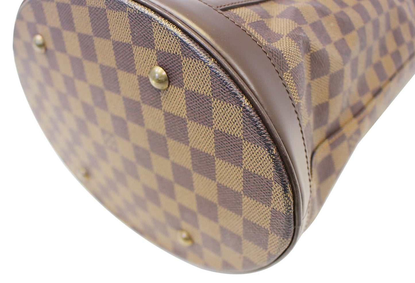 LOUIS VUITTON Damier Ebene Bucket Large Special Order Shoulder Bag