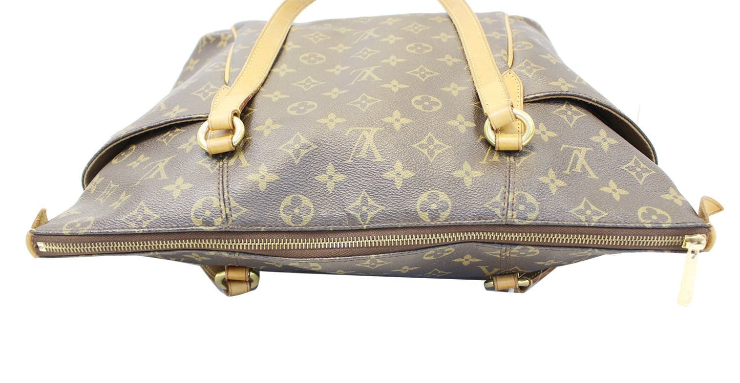 LOUIS VUITTON Monogram Canvas Totally MM Tote Shoulder Bag
