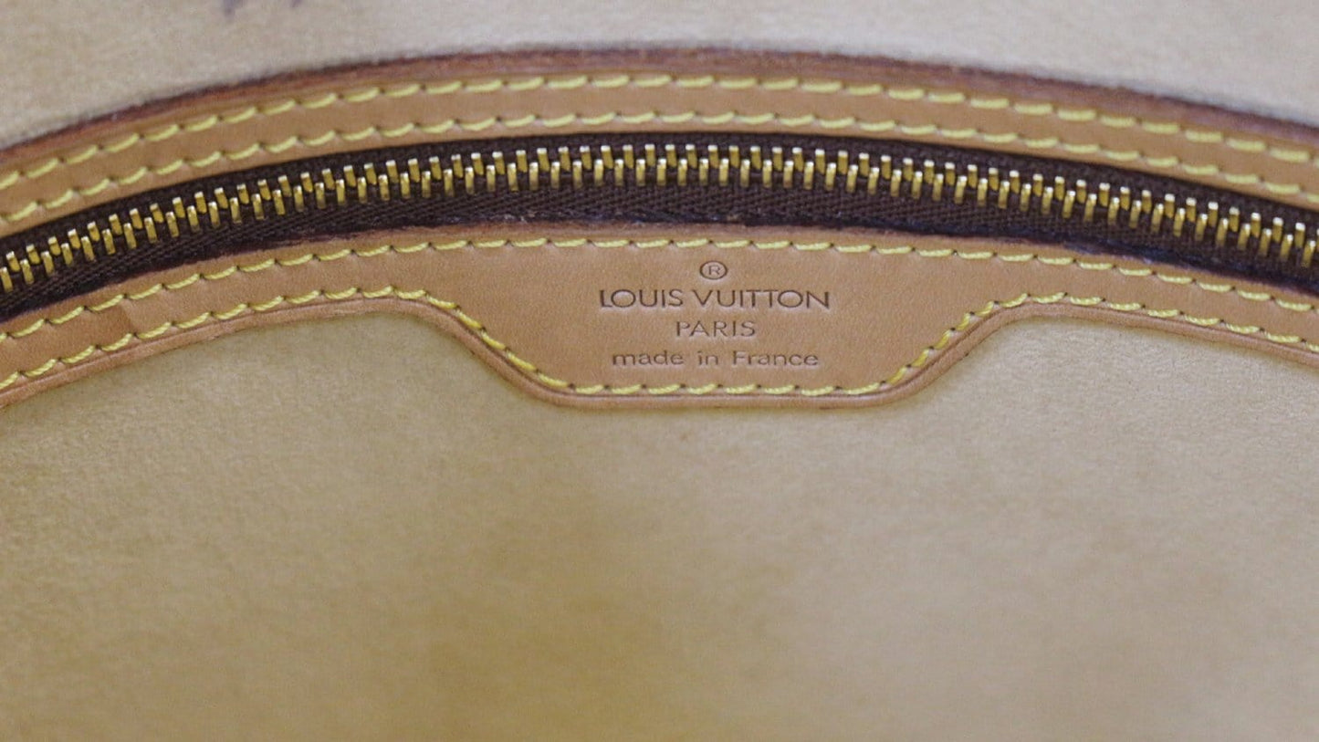 LOUIS VUITTON Monogram Canvas Looping GM Brown Shoulder Bag
