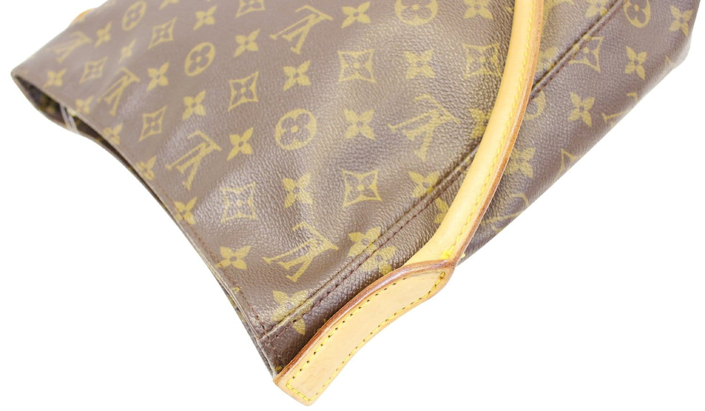 LOUIS VUITTON Monogram Canvas Looping GM Brown Shoulder Bag