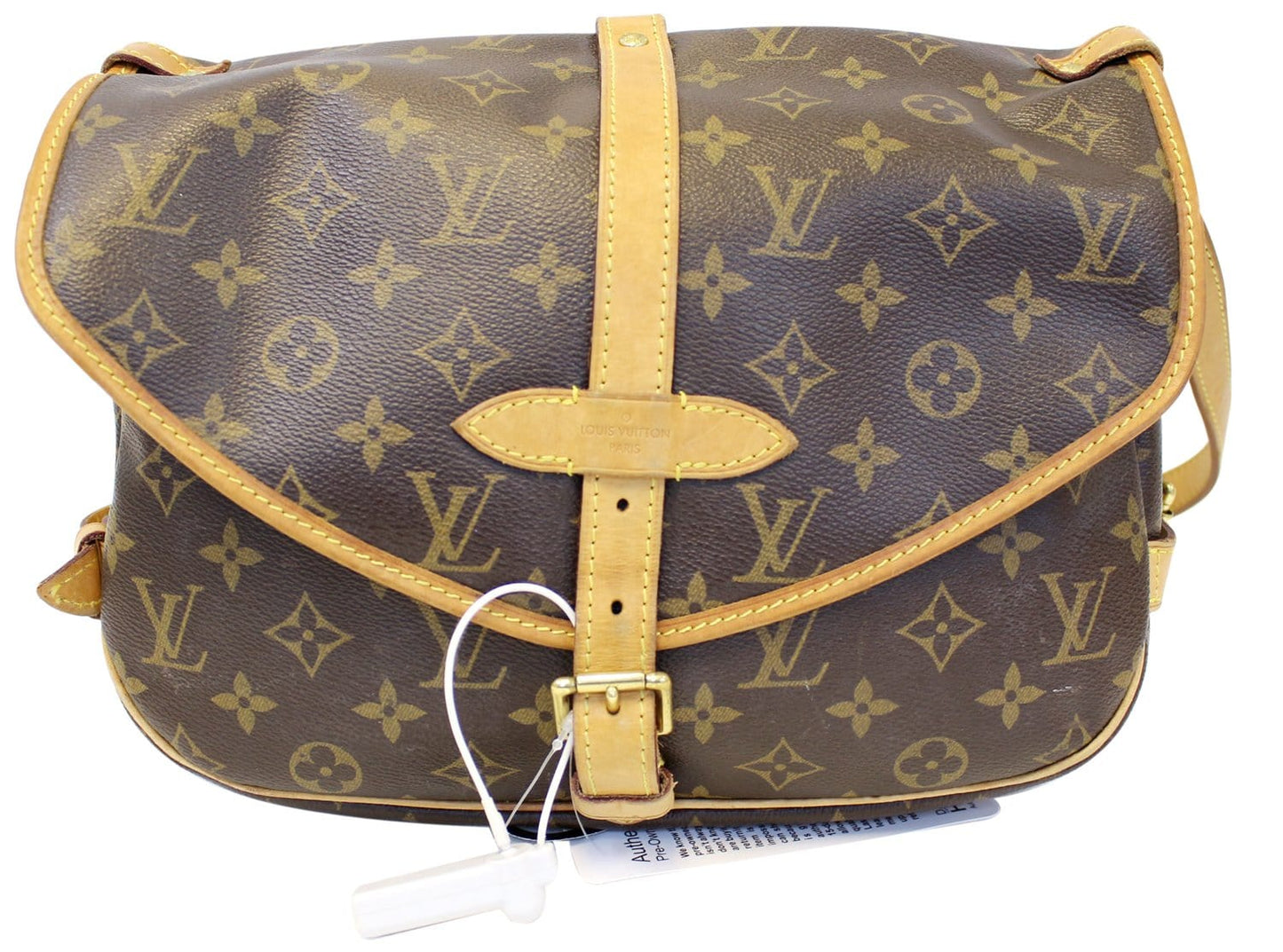 LOUIS VUITTON Monogram Canvas Saumur 30 Shoulder Bag