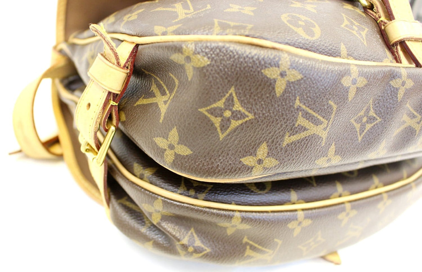 LOUIS VUITTON Monogram Canvas Saumur 30 Shoulder Bag