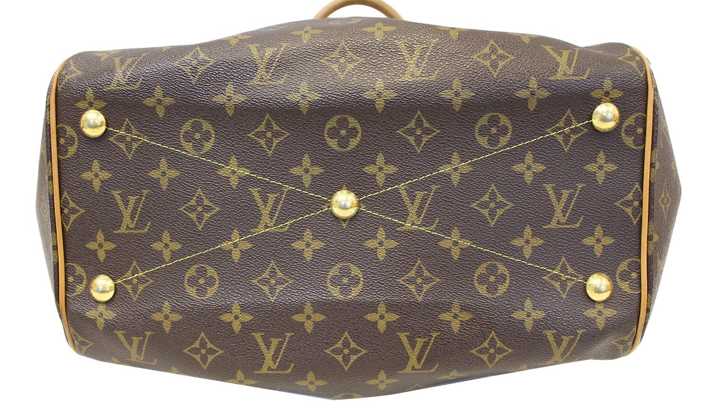 LOUIS VUITTON Monogram Canvas Tivoli GM Brown Shoulder Bag