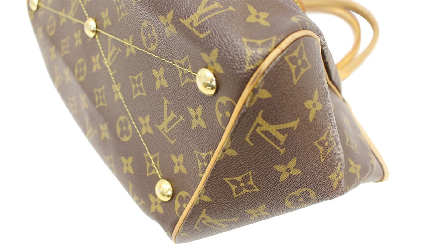LOUIS VUITTON Monogram Canvas Tivoli GM Brown Shoulder Bag