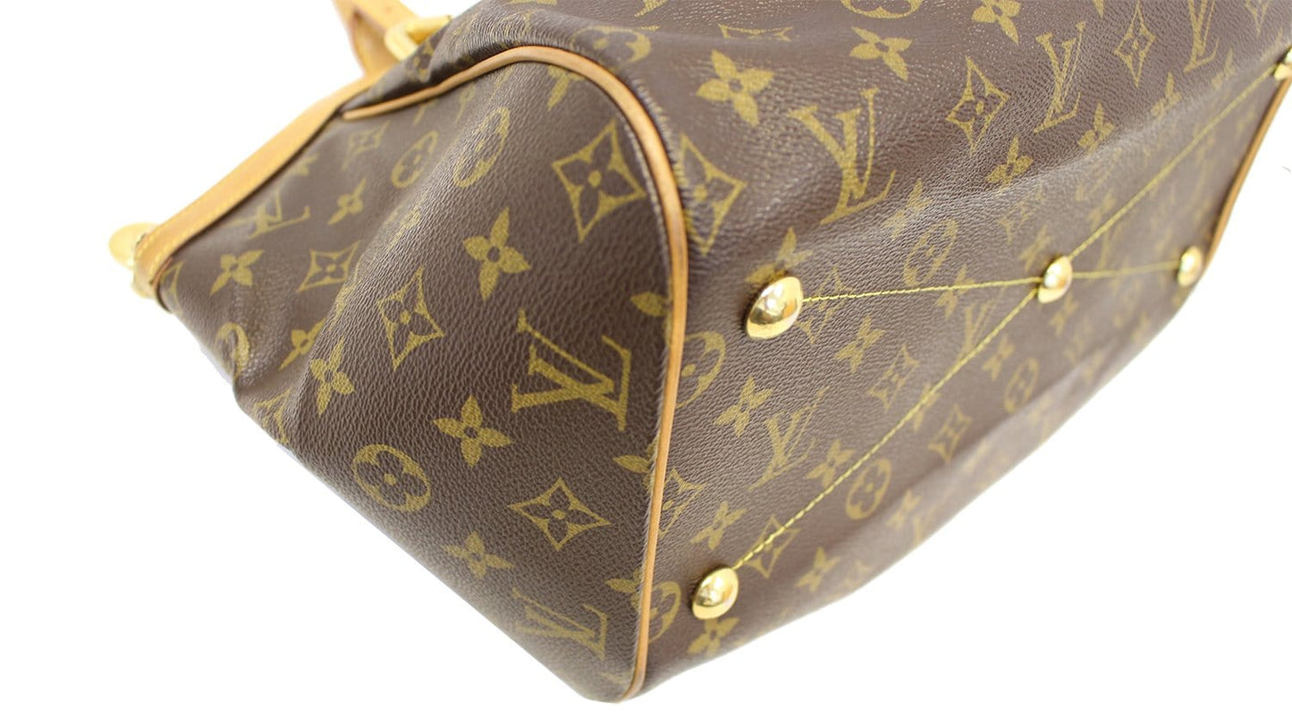 LOUIS VUITTON Monogram Canvas Tivoli GM Brown Shoulder Bag