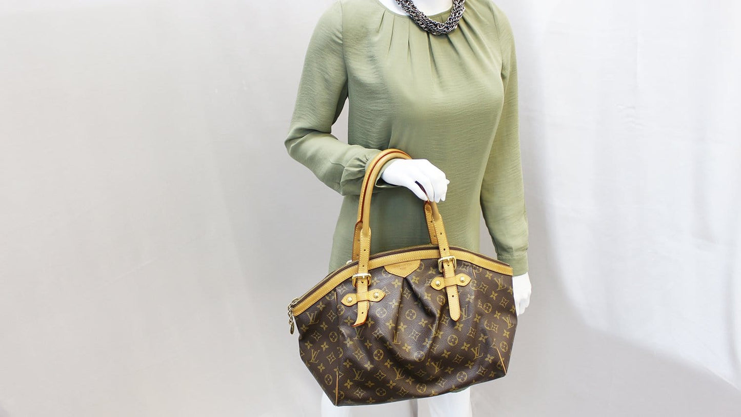 LOUIS VUITTON Monogram Canvas Tivoli GM Brown Shoulder Bag